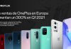 Las ventas de OnePlus aumentaron en más del 300% Las ventas de OnePlus aumentaron en más del 300%