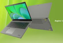 Aspire Vero: el portátil hecho 100% con material reciclado Acer Aspire Vero