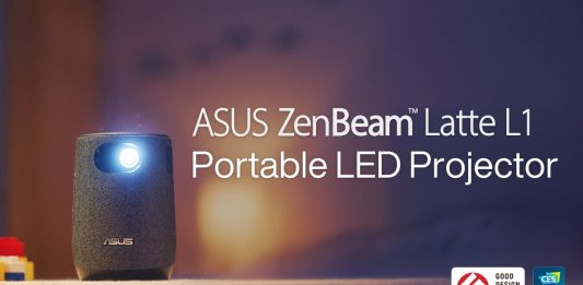 Asus ZenBeam Latte L1 triunfa en los iF Design Awards