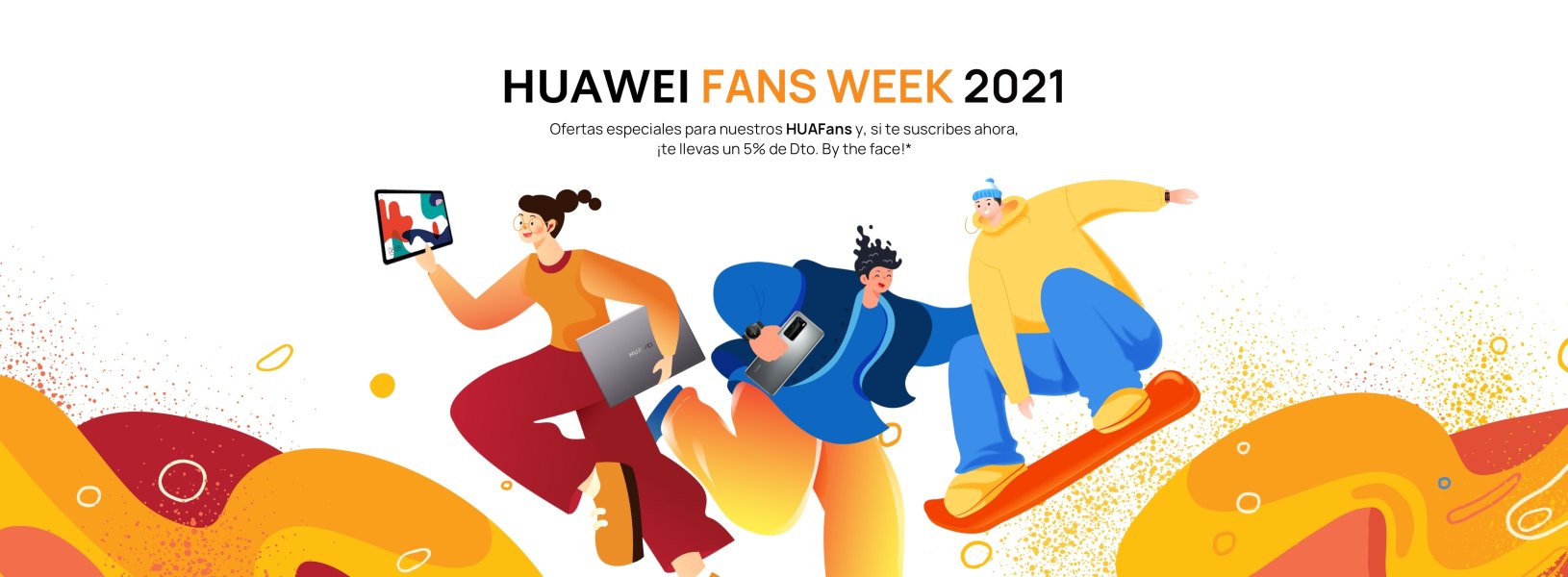 HUAWEI Fans Week 2021 premios y grandes ofertas para los fans