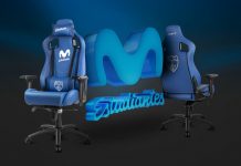 Silla gaming Edición Especial Movistar Estudiantes de Drift Silla Gaming Edición Especial Movistar Estudiantes
