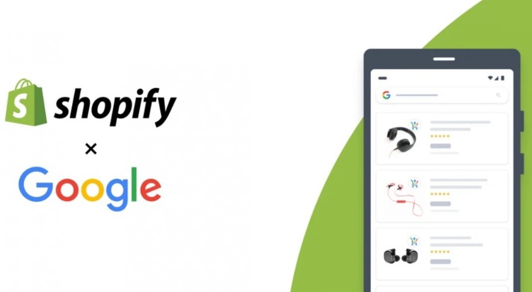 Google se asocia con Shopify para integrar su catálogo