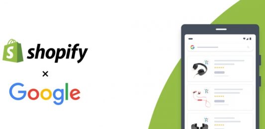 Google se asocia con Shopify para integrar su catálogo