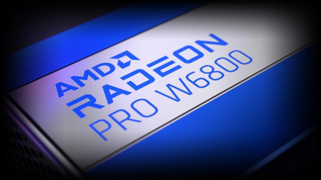 AMD Radeon PRO W6000 para estaciones de trabajo