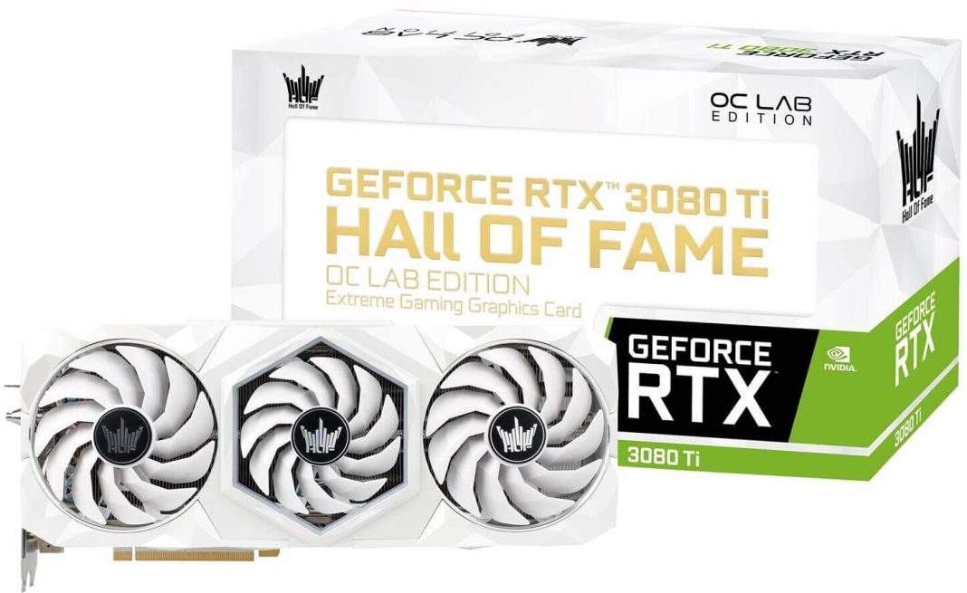 GALAX GeForce RTX 3080 Ti Hall of Fame OC Lab Edition