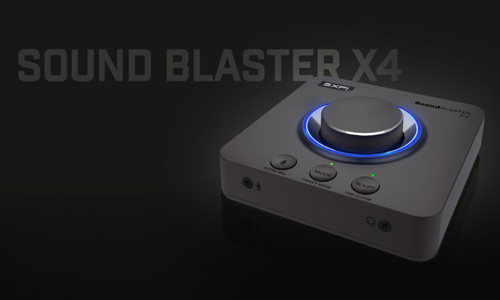 Sound Blaster X4, el último DAC USB de Creative Technology