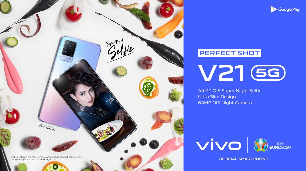 vivo V21 5G, el smartphone con los selfies perfectos
