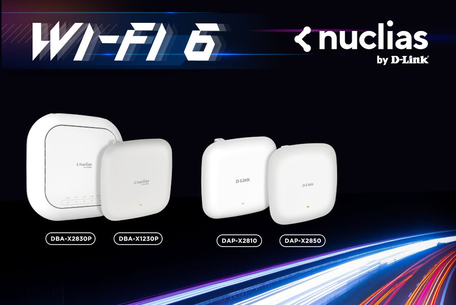 Wi-Fi 6 para entornos de alta densidad de usuarios con D-Link Nuclias