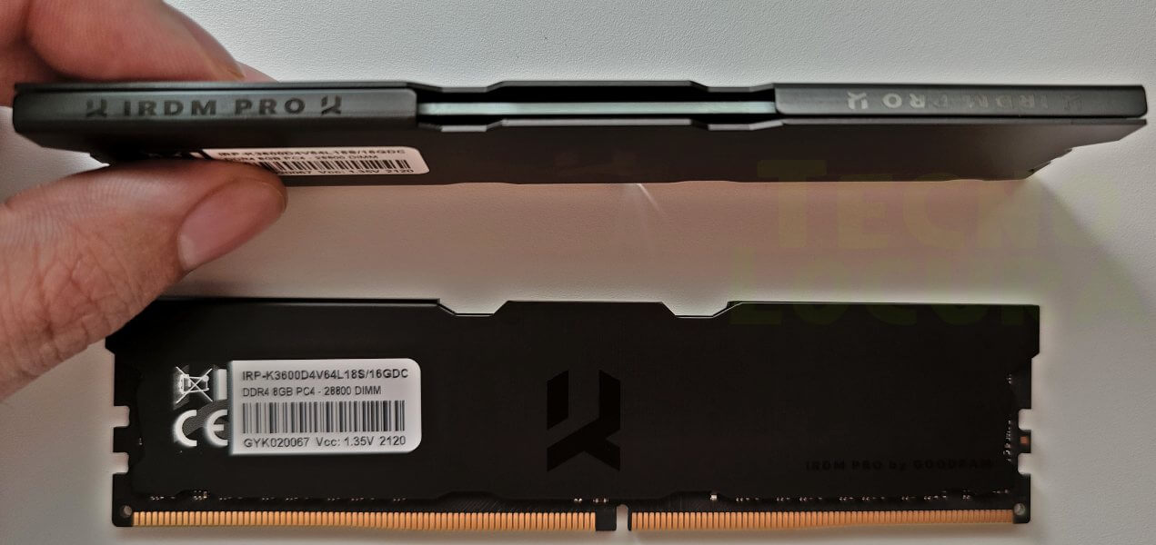 Memoria RAM elegante para montajes black / Goodram IRDM Pro Deep Black review