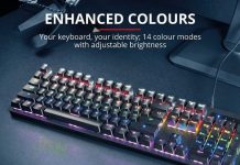 Teclado gaming mecánico económico y ultrarrápido Trust GXT 863 Mazz