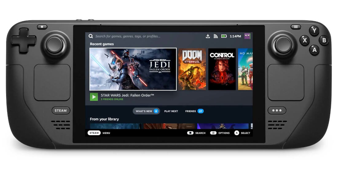 PC portátil para juegos con APU AMD: Valve Steam Deck, la nueva PSP