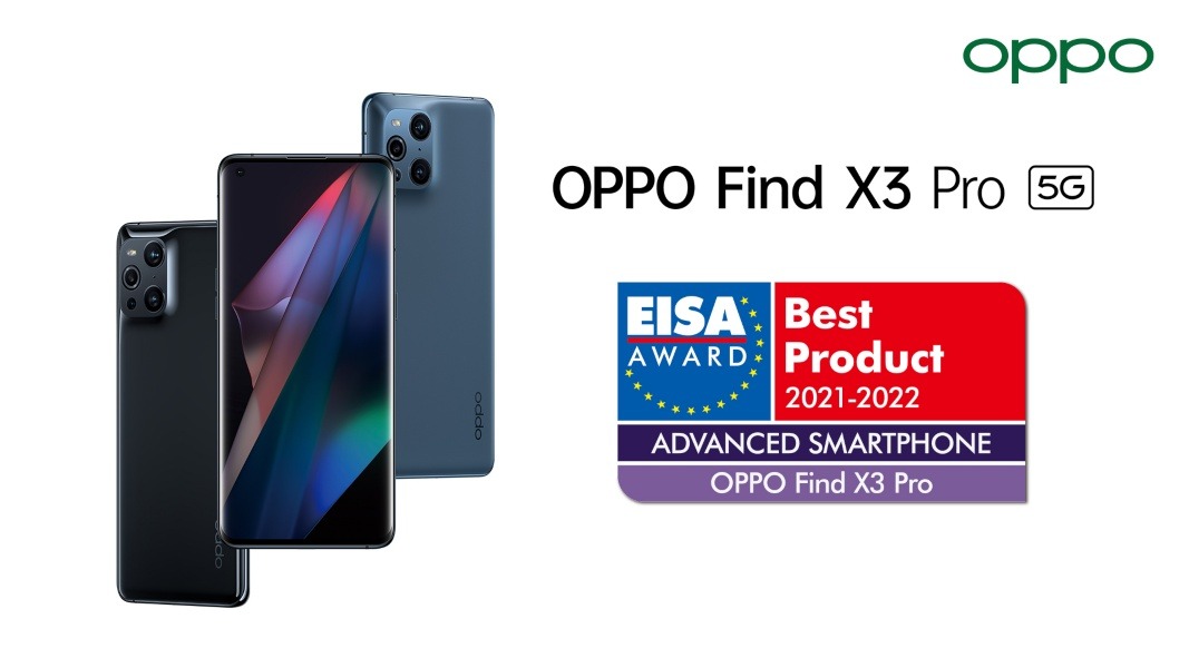 OPPO Find X3 Pro recibe el premio EISA