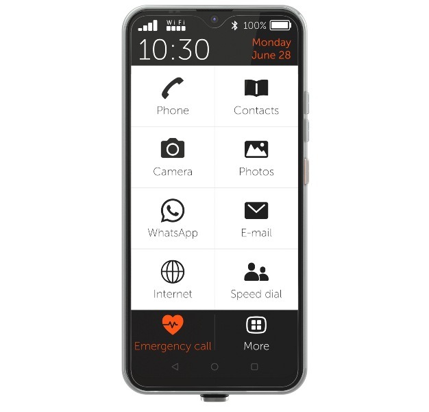 Ideal smartphone para mayores: Gigaset GS4 senior