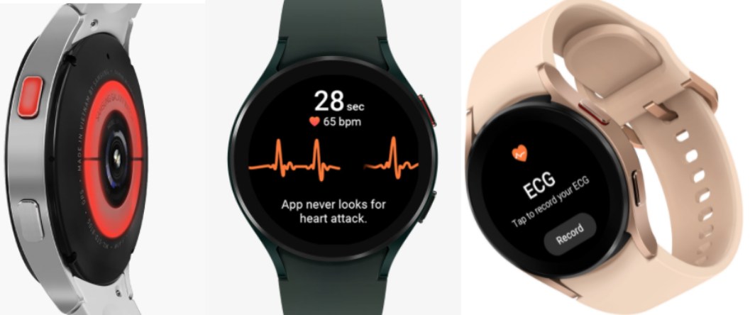 La presión arterial y el ECG llegan a los Galaxy Watch