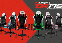 Drift DR175 y DR275, nuevas sillas gaming ergonómicas Drift DR175 y DR275, nuevas sillas gaming ergonómicas