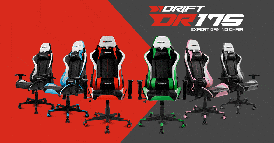 Drift DR175 y DR275, nuevas sillas gaming ergonómicas