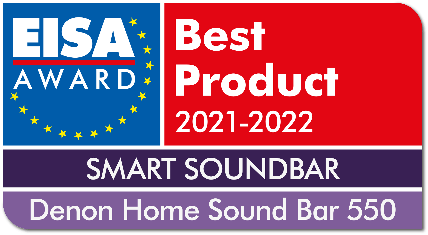 EISA 2021 Denon Home Sound Bar 550