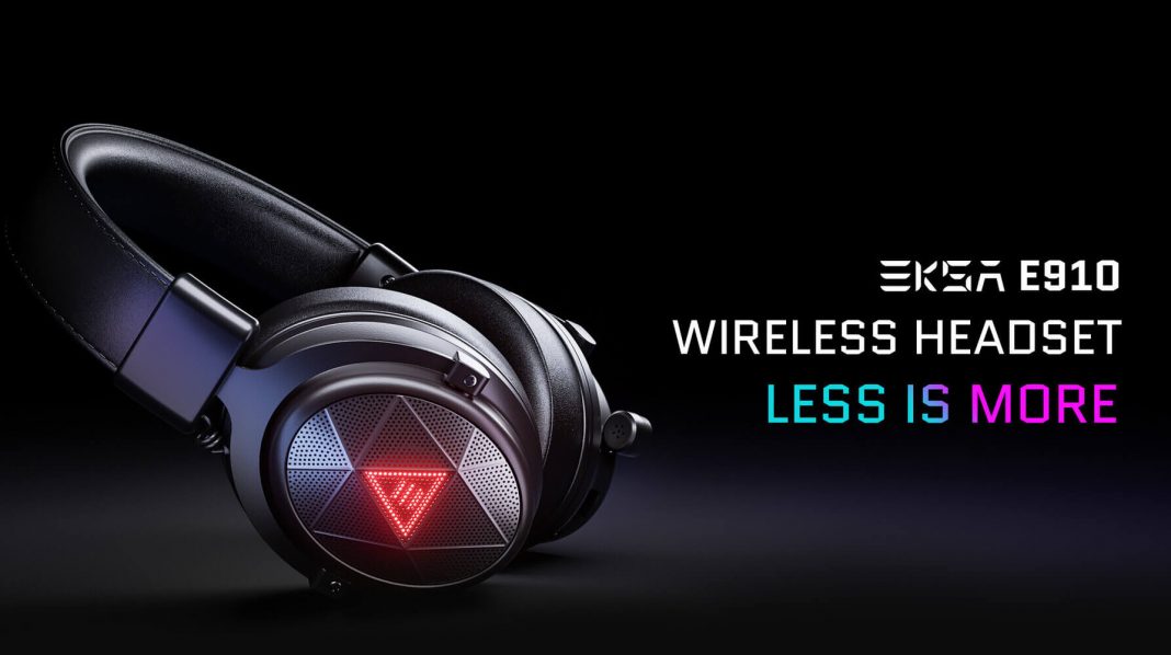 EKSA E910 auriculares inalámbricos para juegos y música de 5,8 GHz