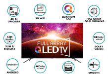 Hisense 4K QLED con Quantum Dot y Full Array Local Dimming Hisense 4K QLED