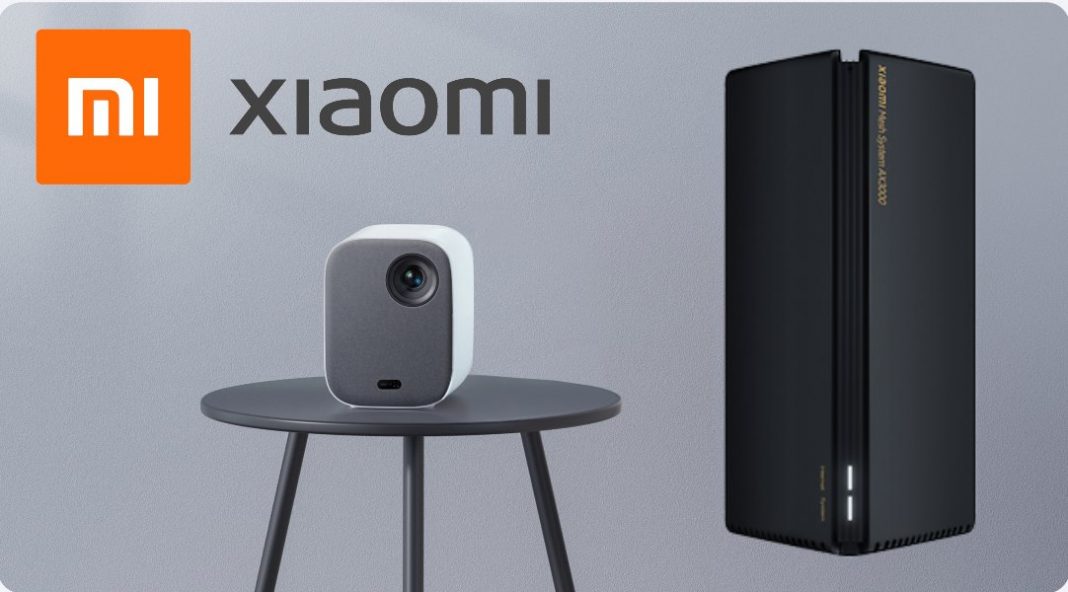 Mi Smart Projector 2 y Xiaomi Mesh System AX3000 presentados