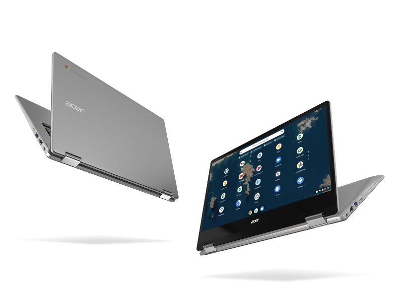 Nuevos Chromebook de pantalla grande Acer Enterprise y Spin