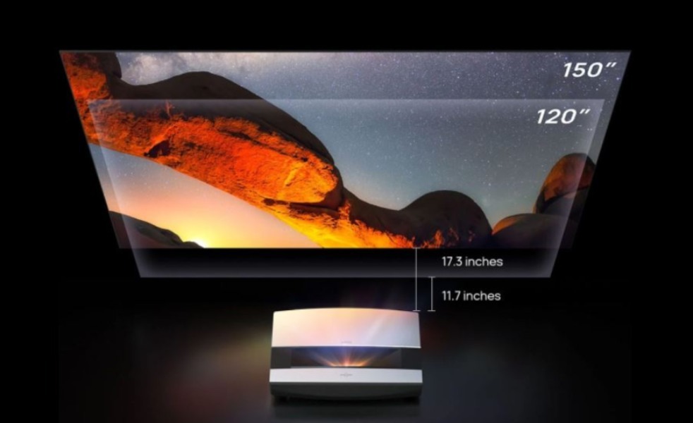 XGIMI Aura 4K UST, su primer proyector 4K de corto alcance