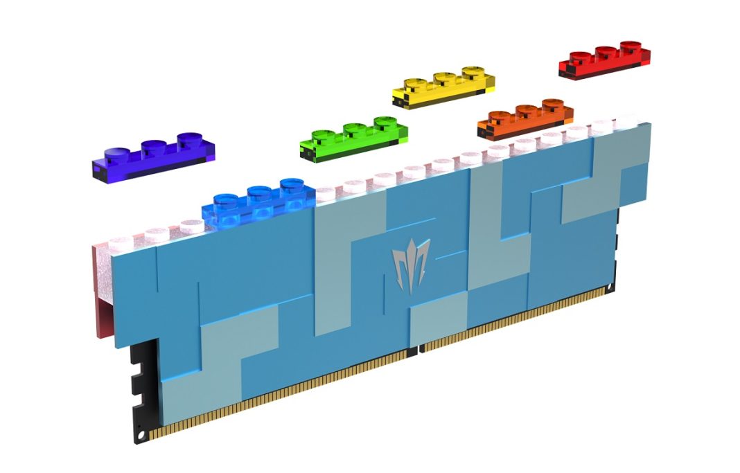 Memorias RAM con diseño LEGO: GALAX GAMER RGB DDR5