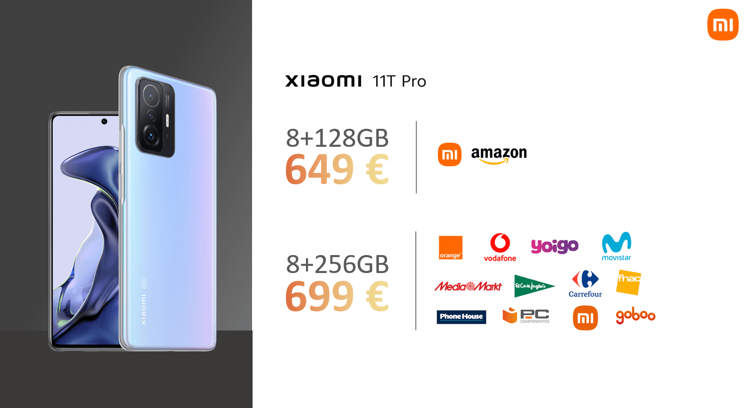 La nueva familia Xiaomi 11T con ofertas y regalos en España