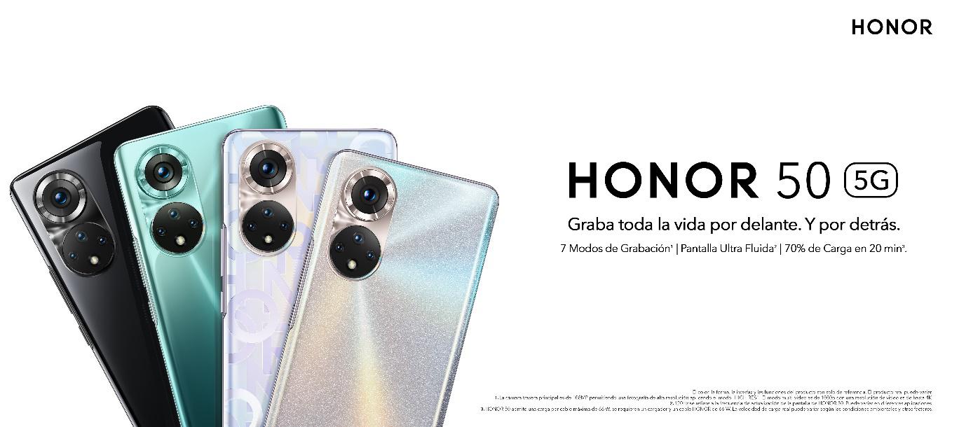 Serie HONOR 50 lanza oficialmente junto con la renovada HiHonor