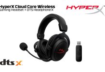 HyperX Cloud Core auriculares inalámbricos con DTS Headphone: X HyperX Cloud Core auriculares inalámbricos con DTS Headphone X