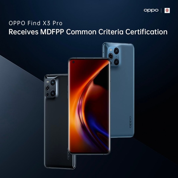 OPPO Find X3 Pro recibe la certificación MDFPP Common Criteria