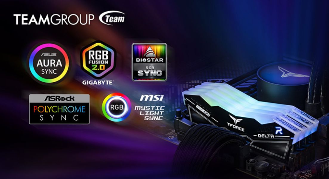 Primera iluminación DDR5 RGB verificada por 5 importantes fabricantes