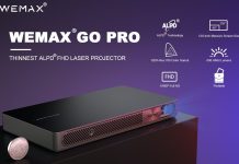 Wemax Go Pro: el proyector láser ALPD FHD más delgado Wemax Go Pro
