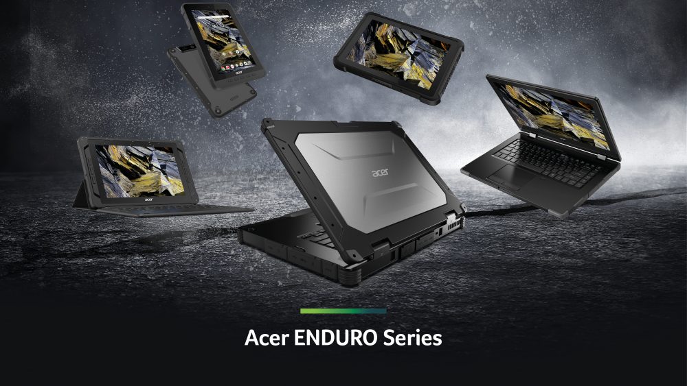 Serie Enduro: Acer refuerza la distribución de sus resistentes productos