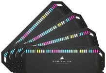 La memoria CORSAIR DOMINATOR PLATINUM RGB DDR5 alcanza los 6400 MHz La memoria CORSAIR DOMINATOR PLATINUM RGB DDR5 alcanza los 6400 MHz