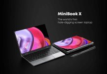 Chuwi MiniBook X, nuevo portátil con cámara perforadora y solo 10W de consumo Chuwi MiniBook X