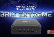 Gigabyte lanza el Mini PC BRIX Extreme con AMD Ryzen 5000U Gigabyte lanza el Mini PC BRIX Extreme con AMD Ryzen 5000U