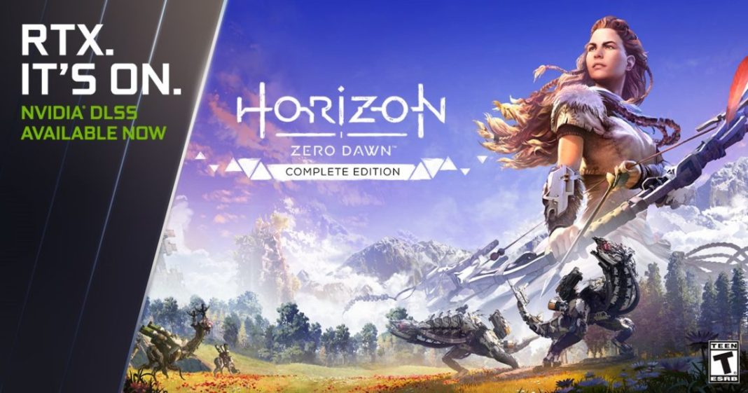 Horizon Zero Dawn mejora su rendimiento al 50% con NVIDIA DLSS