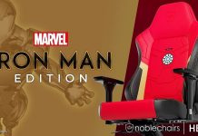 Noblechairs HERO Iron Man Edition ya está disponible Noblechairs HERO Iron Man Edition
