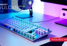 VULCAN TKL PRO color blanco ártico YA DISPONIBLE VULCAN TKL PRO color blanco ártico YA DISPONIBLE