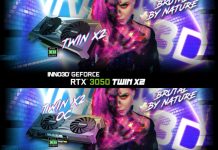 INNO3D GEFORCE RTX 3050 TWIN X2 y OC lanzadas INNO3D GEFORCE RTX 3050 TWIN X2 y OC lanzadas