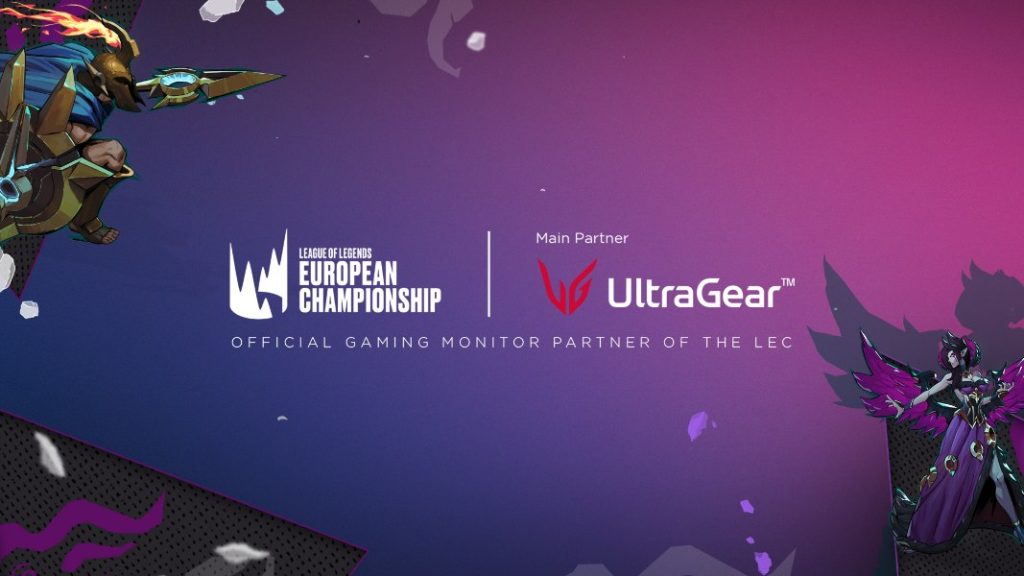 LG ULTRAGEAR se une a League of Legends European Championship