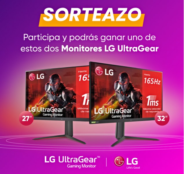 Nuevo SORTEAZO - Uno de estos súper monitores LG puede ser tuyo