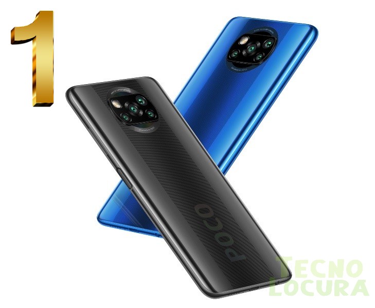 POCO X3 de Xiaomi fue el móvil más demandado del 2021