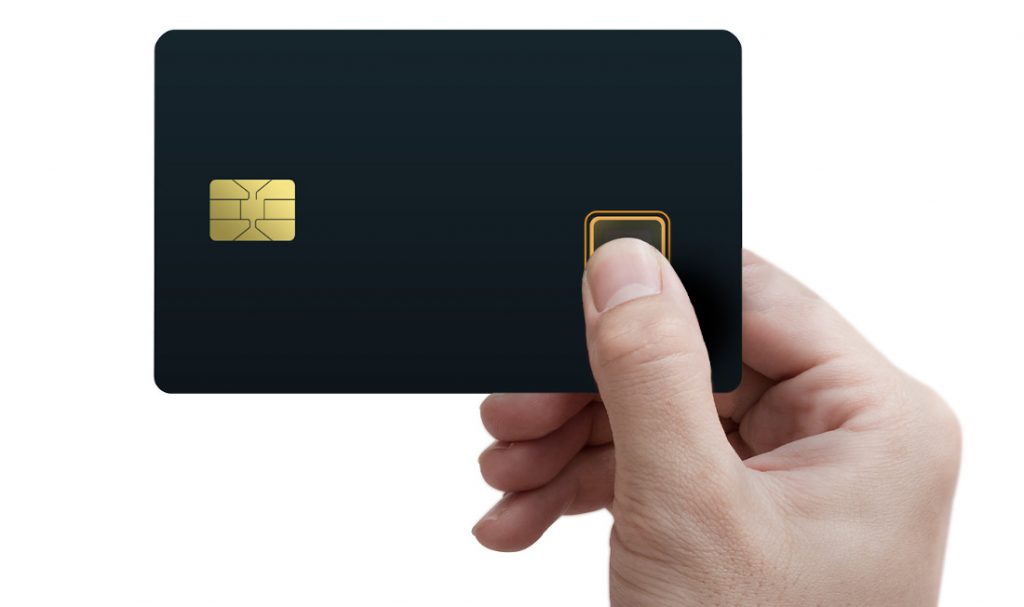 Tarjetas de pago biométricas con IC de seguridad de huellas dactilares Samsung