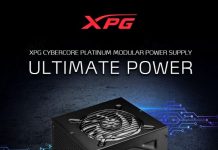 XPG CYBERCORE: La fuente de alimentación PLATINUM más eficiente XPG CYBERCORE