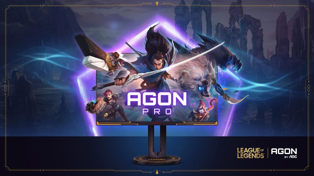 Primer monitor oficial de League of Legends del mundo: AGON PRO AG275QXL