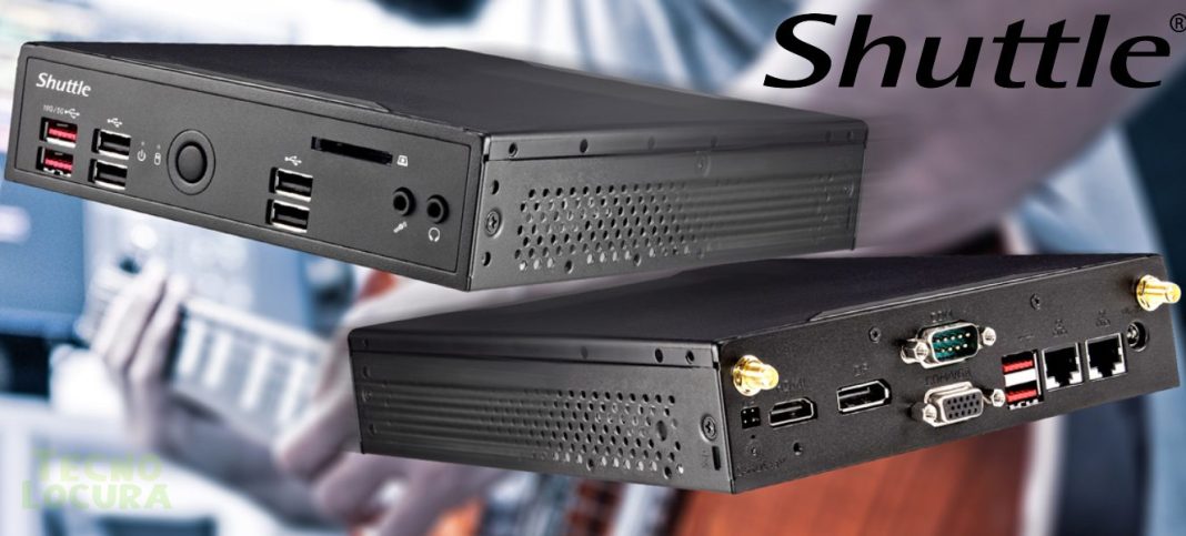 Barebones de Mini PC con 4 niveles de potencia: Shuttle DS20 Series