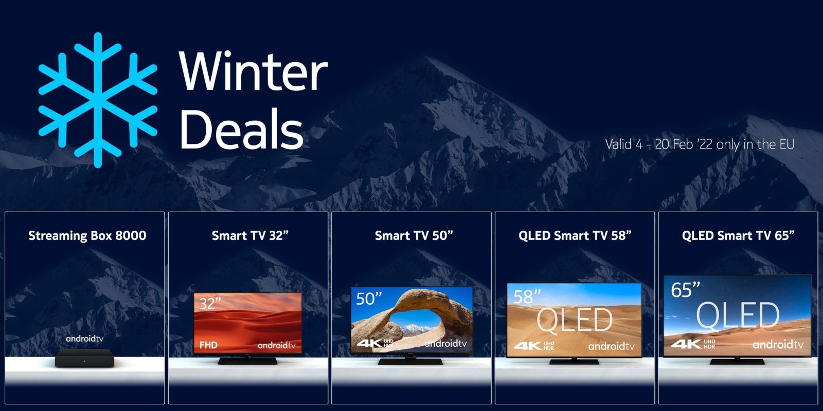 Nokia Smart TV y Nokia Streaming Box: llegan las ofertas de invierno