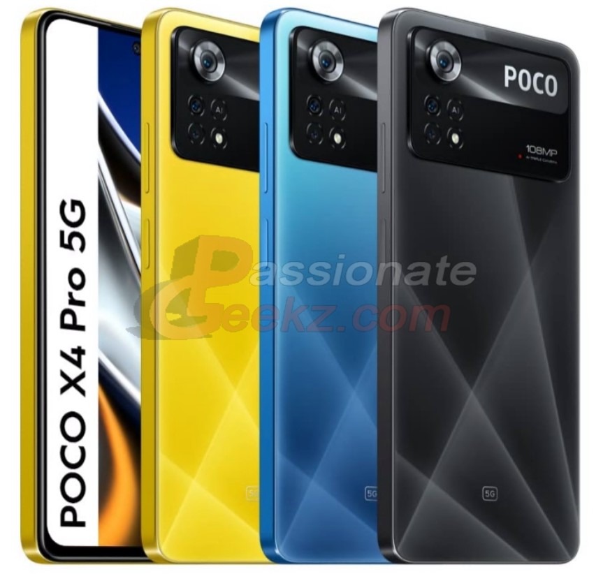 Xiaomi POCO X4 Pro 5G y su cámara de 108MP llegará en unos días